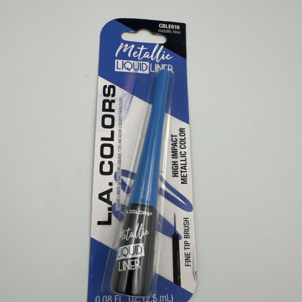 LA Colors‎ Metallic Liquid Liner -  Metallic Blue. CBLE616 NEW
